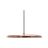 DFTP by Nordlux Artist 40 Luce Pendente Metallo Rame 25W 2300lm - 930 Luce Calda -  | Miglior Resa Cromatica - Dimmerabile