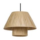 Ledvance Decor Bamboo Carta/Acciaio Hut 280 Marrone | Adatto per E27