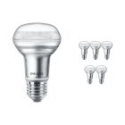 Confezione Multipack 6x Philips Corepro LED Faretti E27 R63 4.5W 345lm 36D - 827 Bianco Molto Caldo | Dimmerabile - Sostitutiva 60W